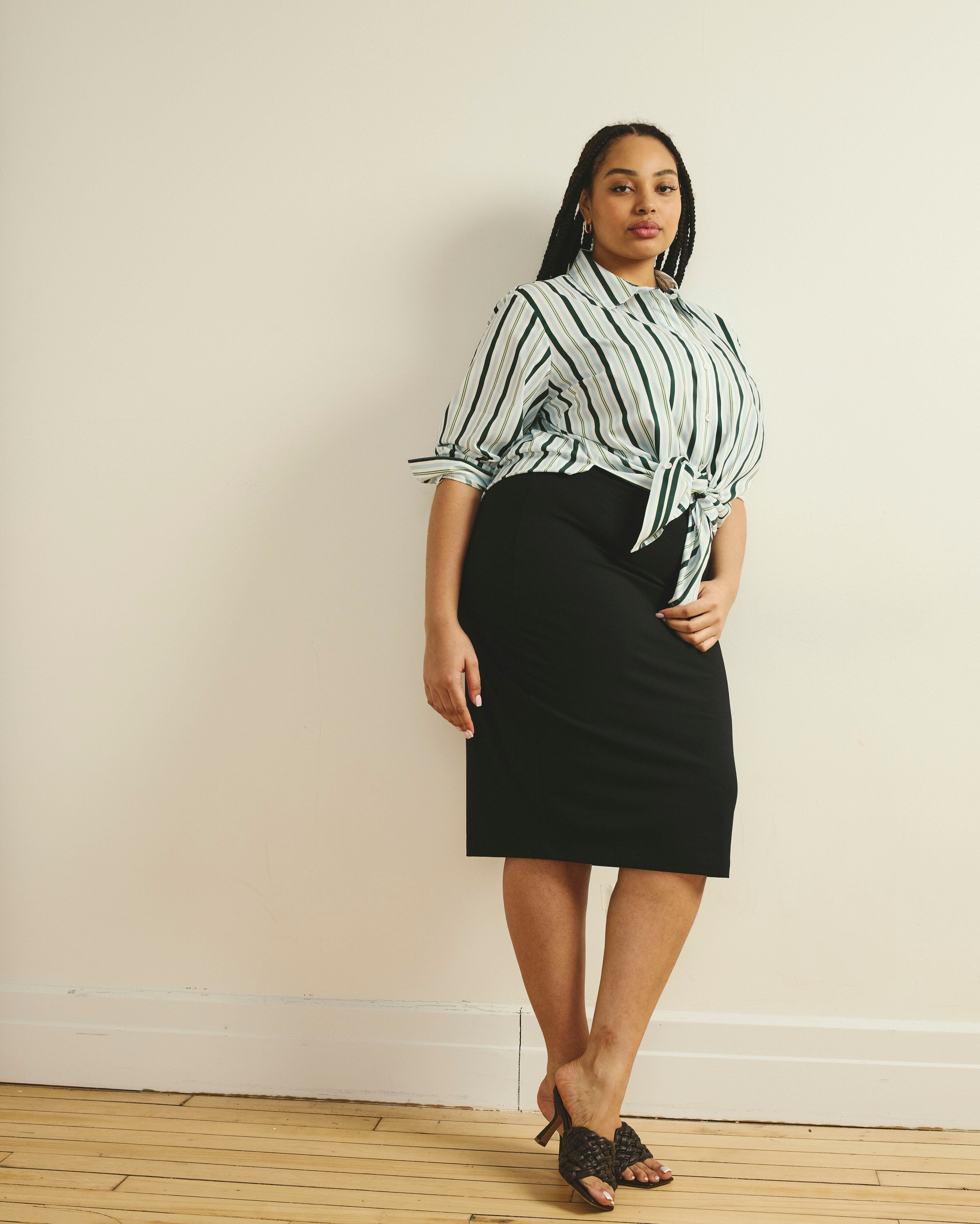 Danube Jersey Skirt - Black